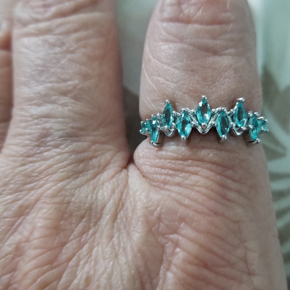 AQUAMARINE RING - Picture 5 of 6